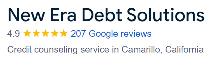 New Era Debt Google Reviews