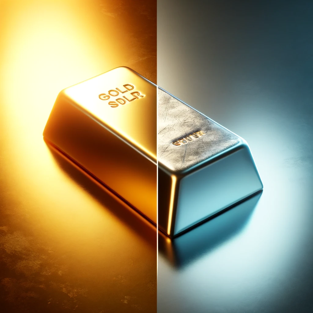 Gold Bar vs Silver Bar