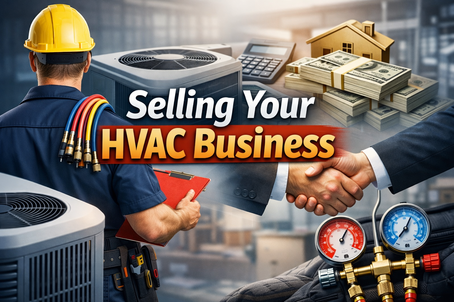 HVAC sale illustration