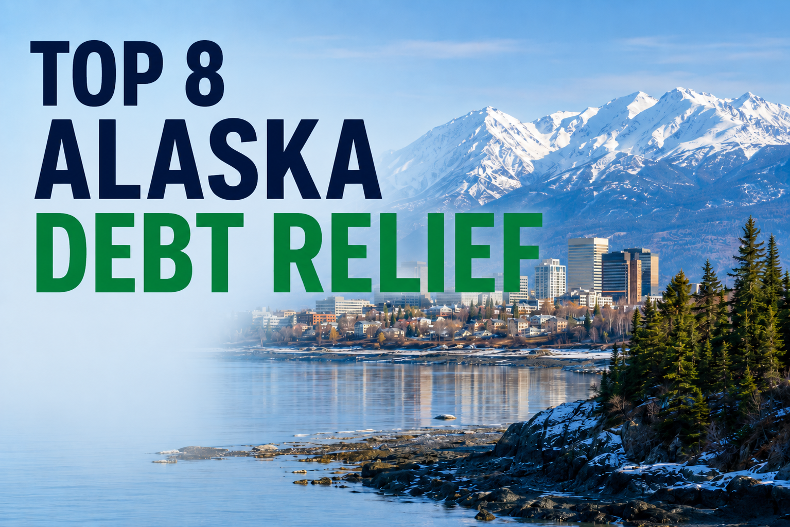 Top 8 Alaska debt relief programs for settlement, consolidation and credit counseling