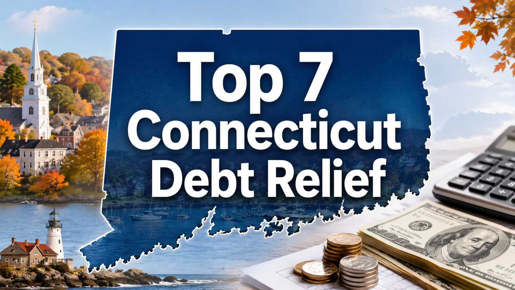 Connecticut debt relief programs for settlement, consolidation, credit counseling and bankruptcy