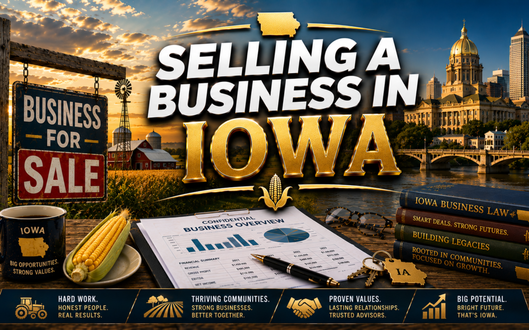 Selling a Business in Iowa: Owner Notes for 2026