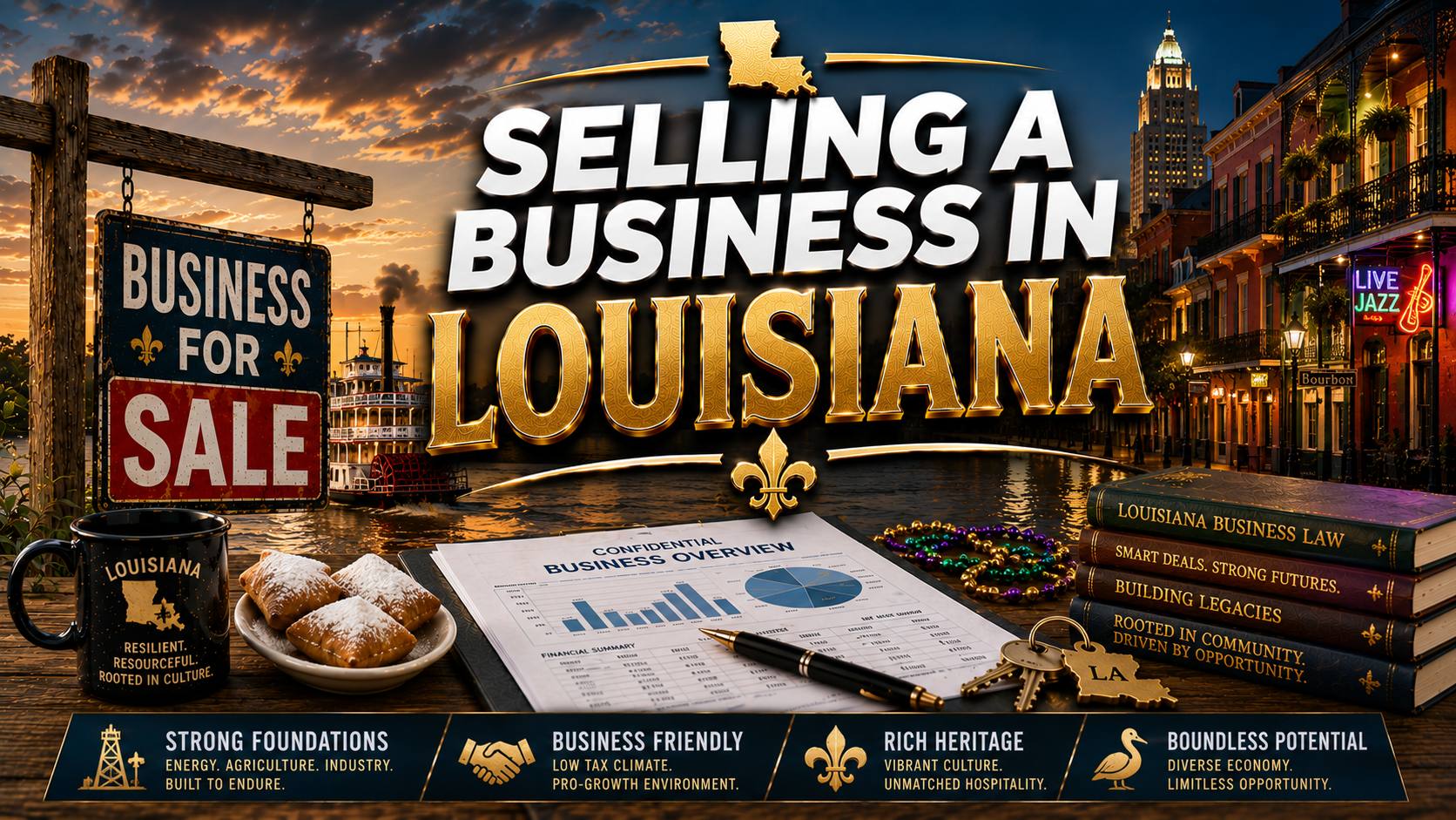Selling a Business in Louisiana