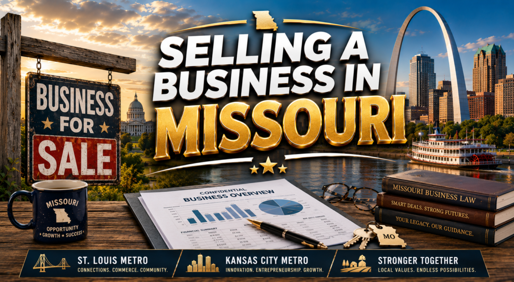 Selling a Business in Missouri: 2026 Local Guide Selling a Business in Missouri: 2026 Local Guide
