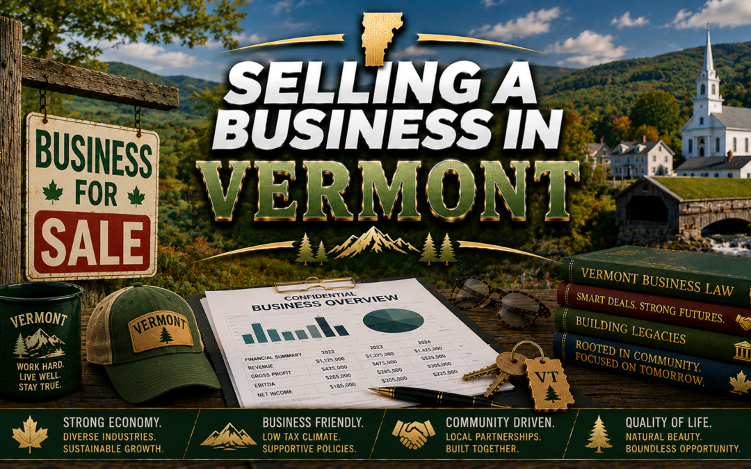 Selling a Business in Vermont: 2026 Planning Notes
