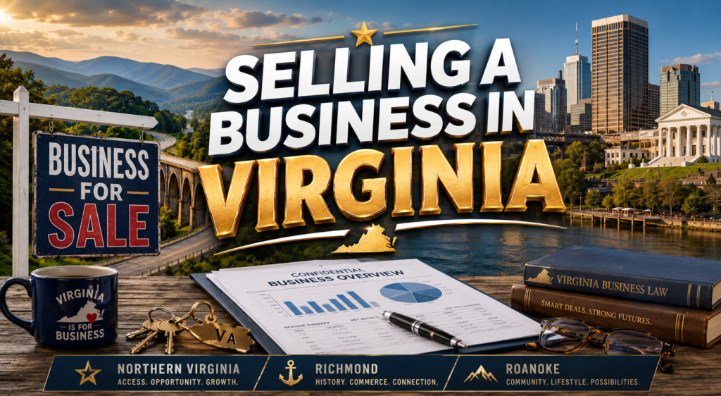 Selling a Business in Virginia: 2026 Seller Notes Selling a Business in Virginia: 2026 Seller Notes